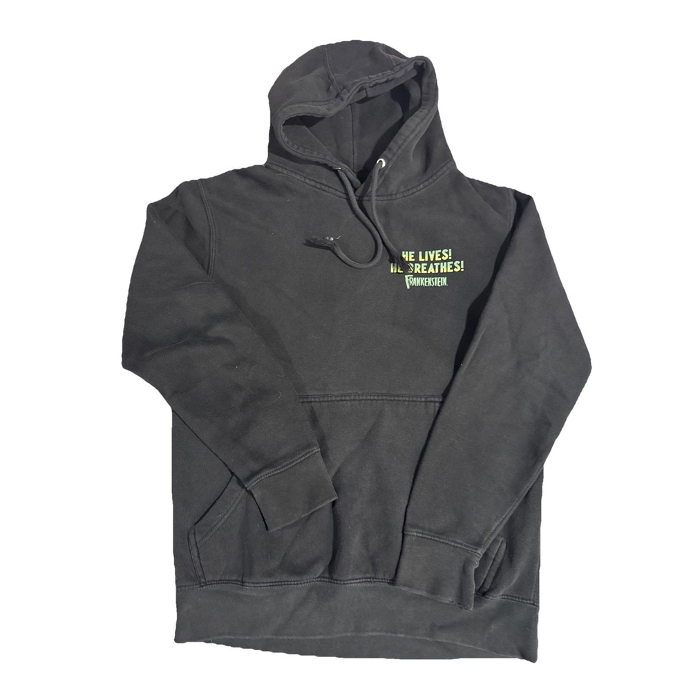 Universal Studios Park HHN Frankenstein Hoodie Small He Lives!
